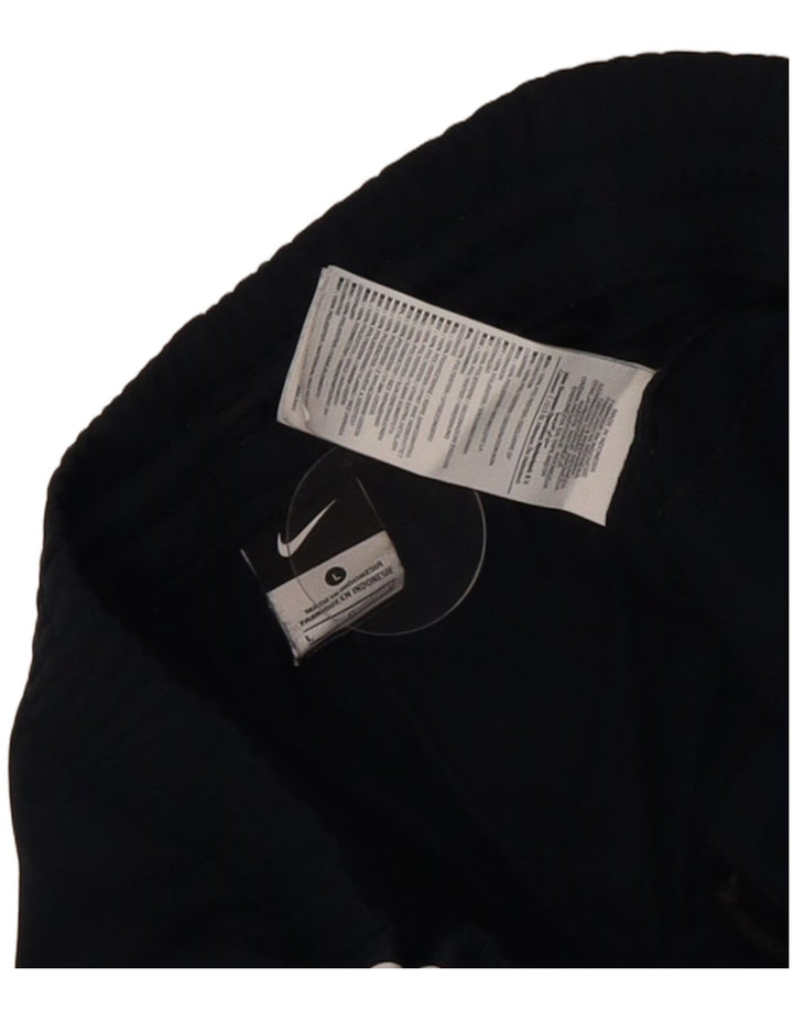 Nike - Pantalones de chándal para hombre, color azul marino, poliéster
