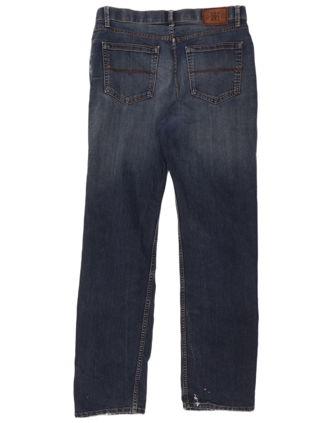 Marks & Spencer Vaqueros rectos para hombre W34 L33 Algodón azul
