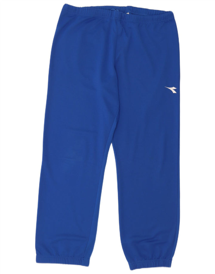 Diadora Pantalón De Chándal Joggers Large Azul Poliéster Hombre