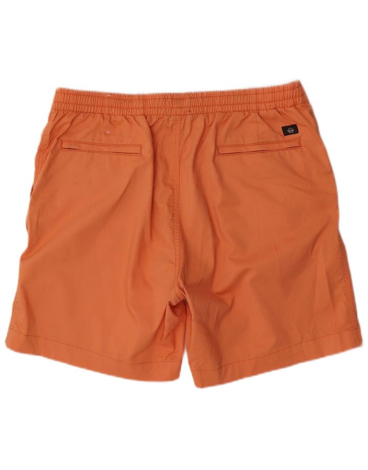 Dockers Pantalones cortos chinos para hombre grande W36 poliéster naranja