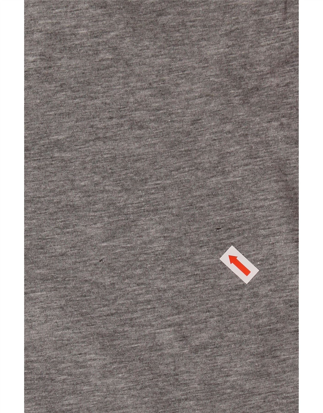 ELLESSE Camiseta gráfica para mujer Top UK 10 Pequeño algodón moteado gris