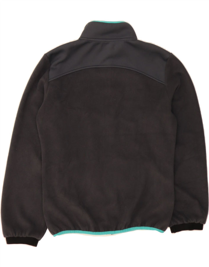 KAPPA Womens Fleece Jacket UK 20 2XL Grey Colourblock Polyester Vintage Kappa and Second-Hand Kappa from Messina Hembry 