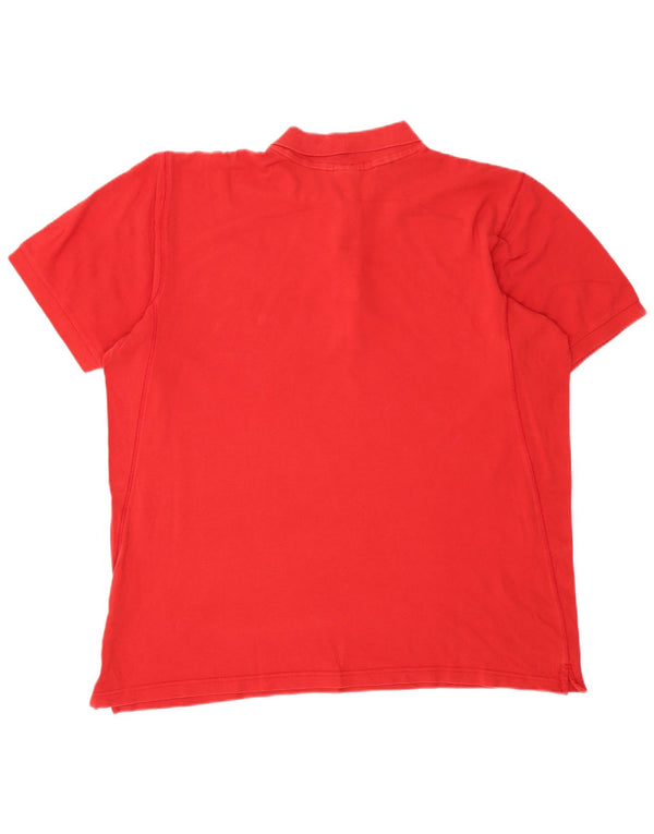NIKE Polo Hombre UK 45/47 XL Rojo Algodón