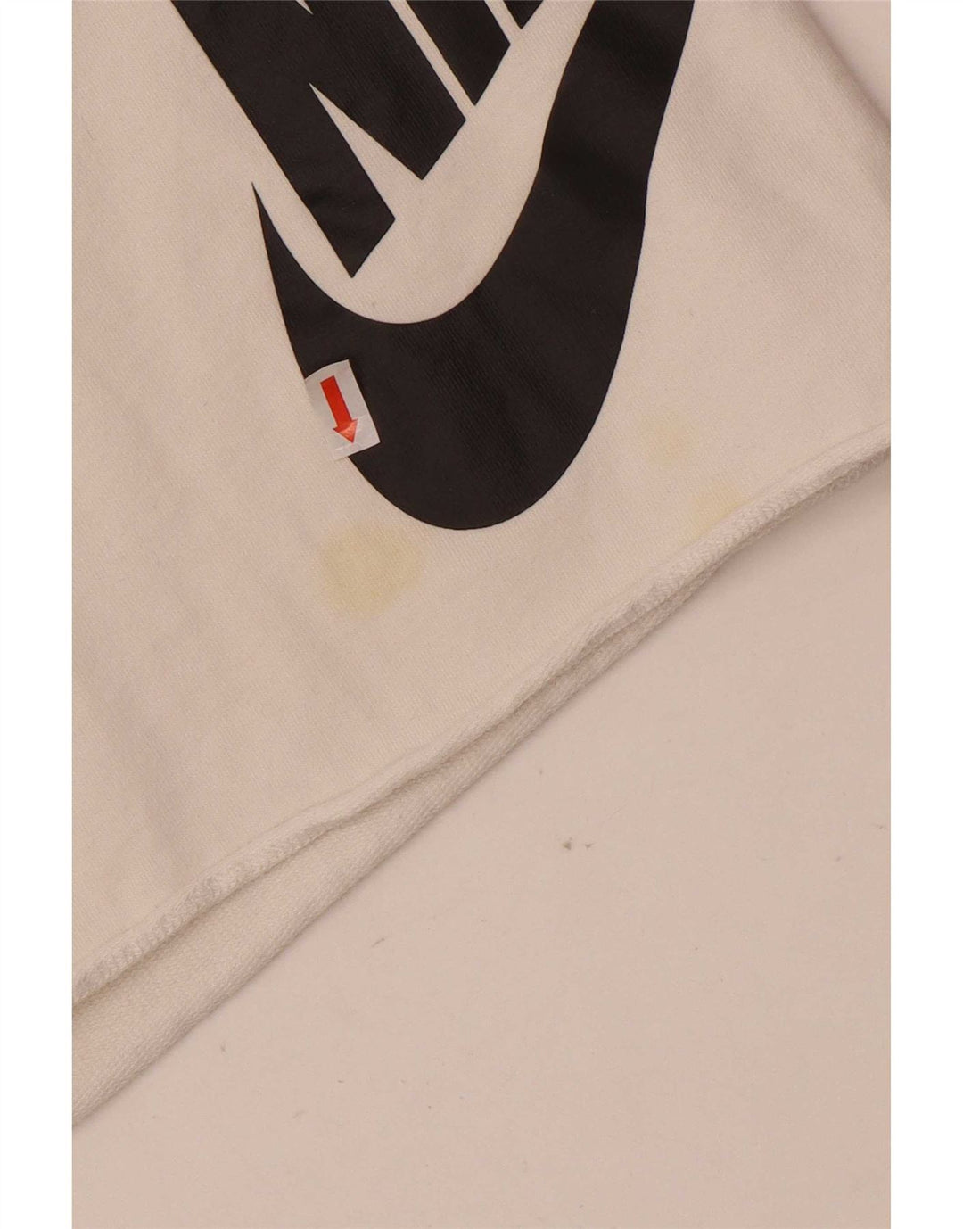 Nike Pantalones cortos deportivos gráficos para hombre XL Algodón blanco
