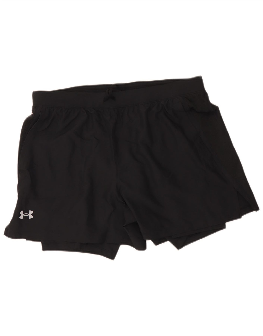Under Armour Pantalones cortos deportivos para hombre XL Poliéster negro