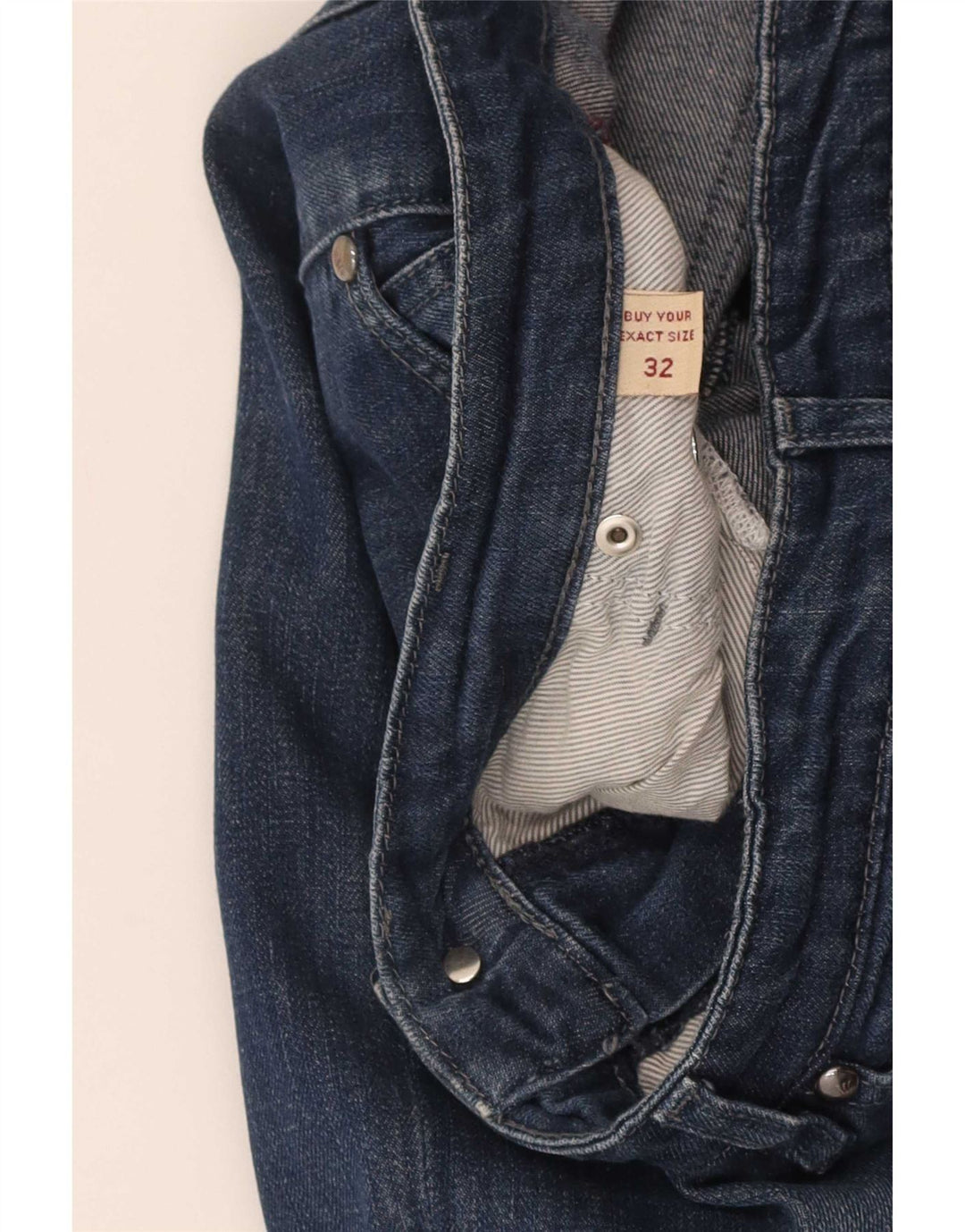 Marlboro Classics Jeans Slim Mujer W32 L30 Algodón Azul Marino