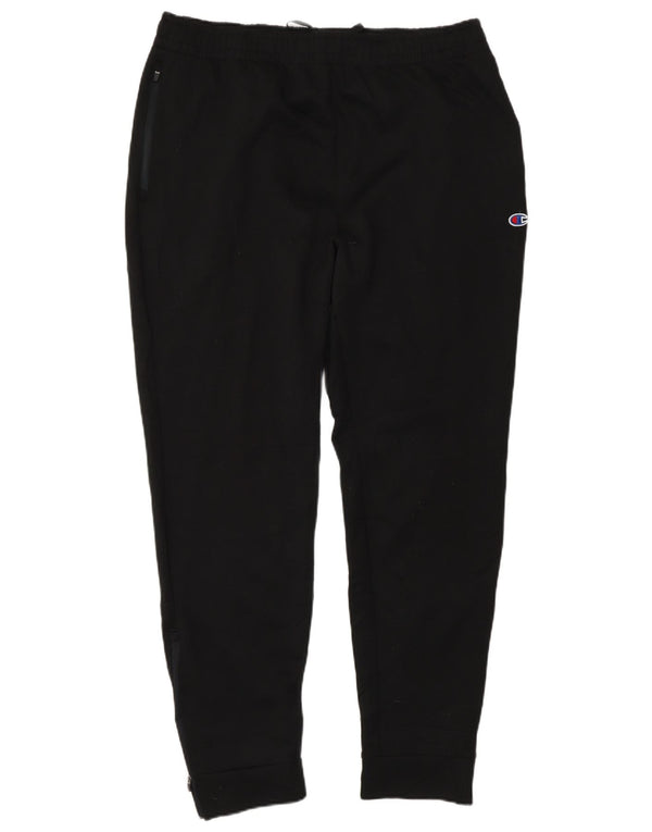 Champion Pantalones De Chándal Para Hombre Joggers Large Poliéster Negro