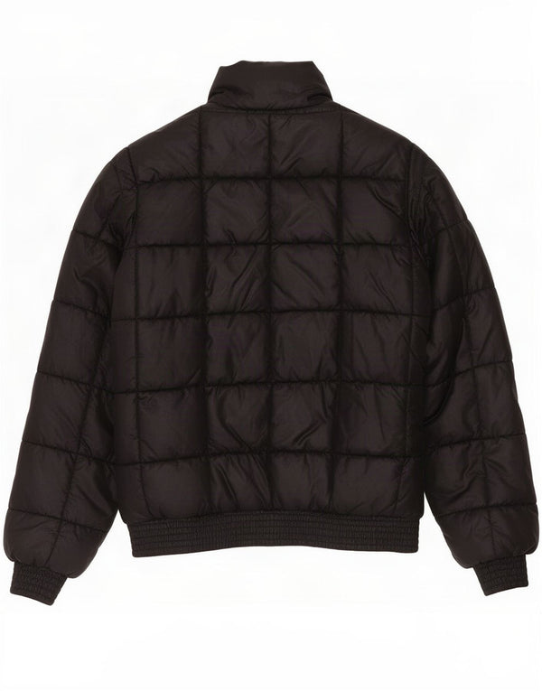 Puma Chaqueta acolchada para mujer UK 44 Medium Black Nylon