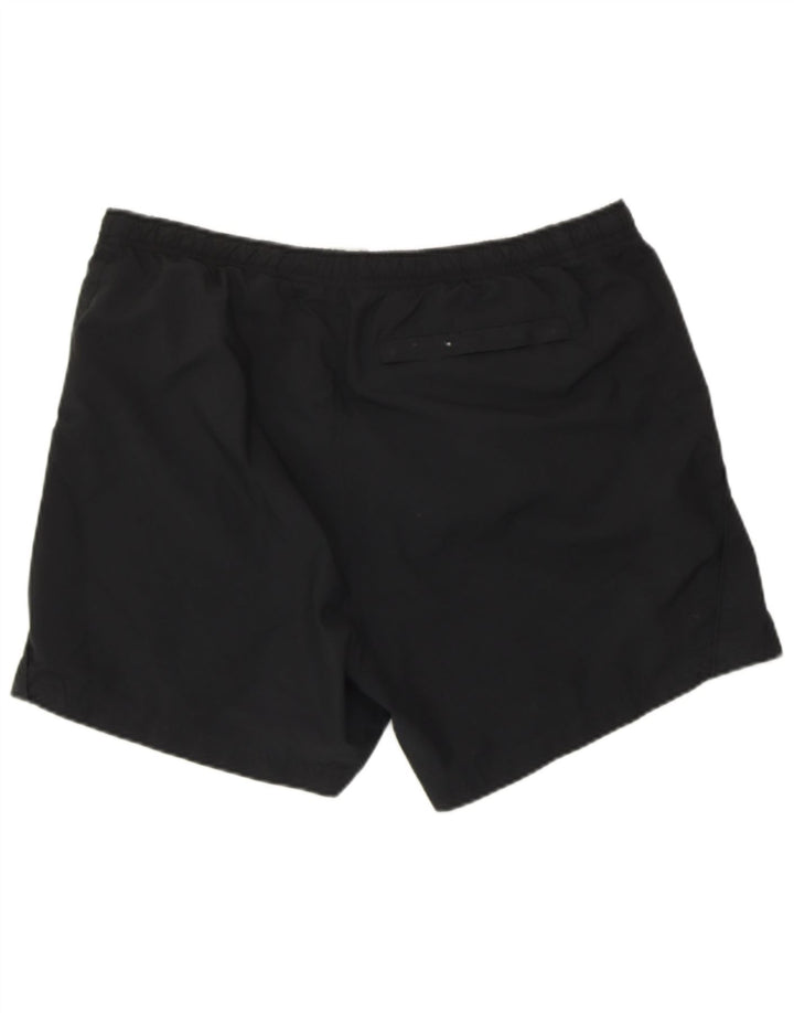 Pantalones cortos deportivos NIKE para hombre, poliéster negro grande