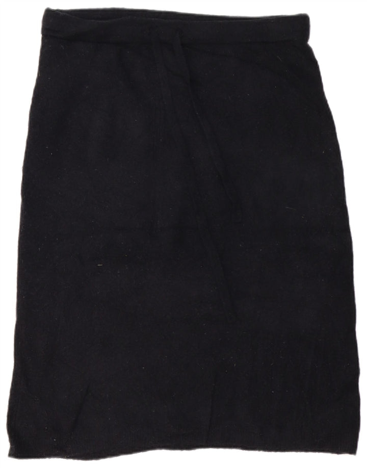 J. CREW Falda Acampanada para Mujer Grande W32 Acrílico Negro