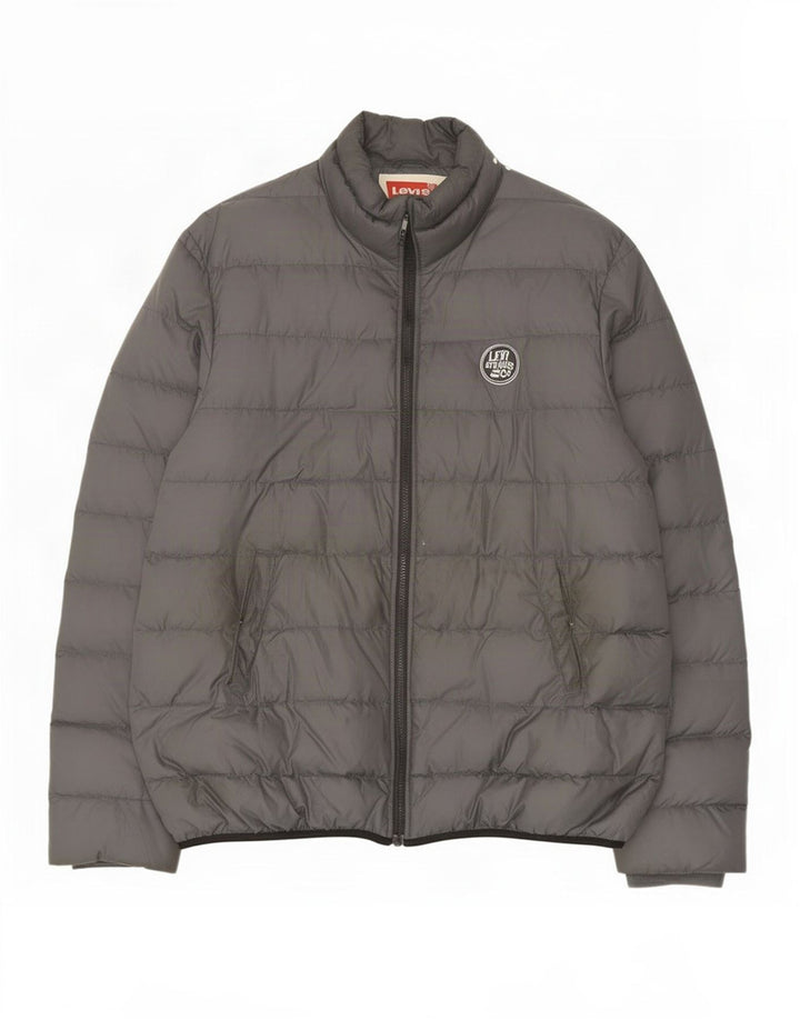 Levi's Chaqueta acolchada para hombre UK 44 2XL Poliamida gris