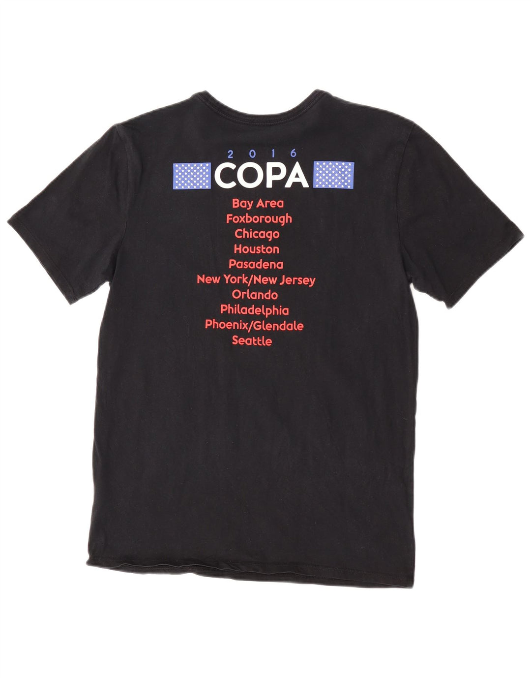 Nike Camiseta con gráfico de corte atlético para hombre Top mediano de algodón negro