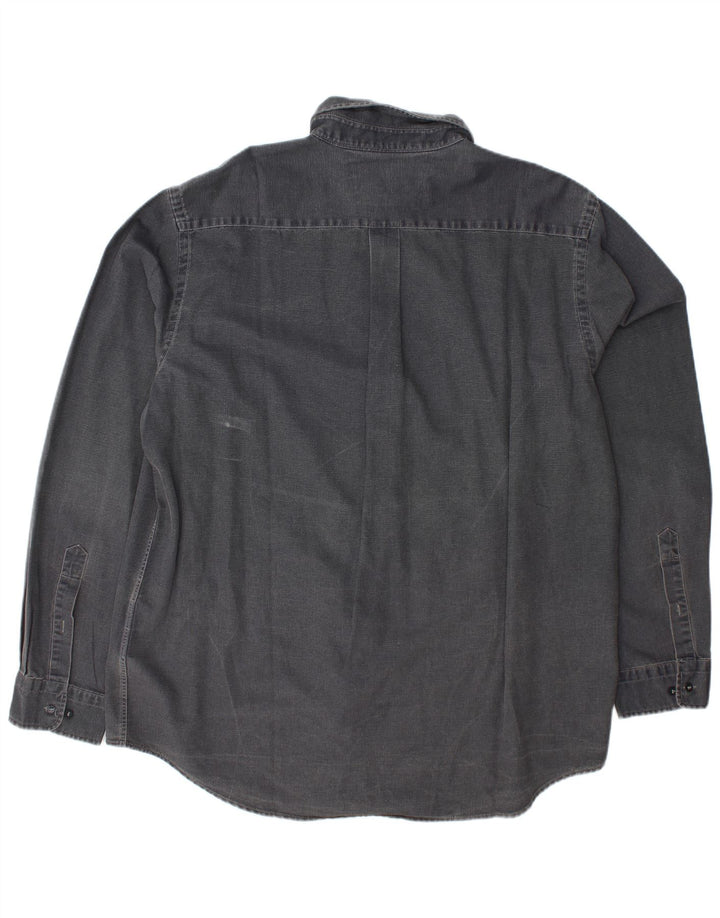 MURPHY & NYE Camisa para hombre 2XL Algodón gris