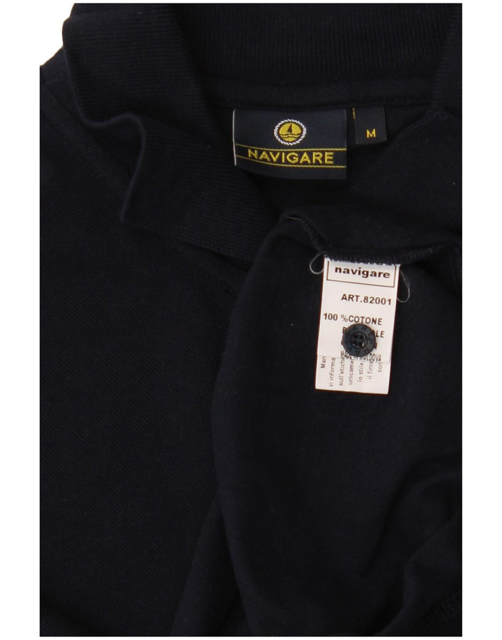 Navigare Polo Hombre Algodón Azul Marino Mediano