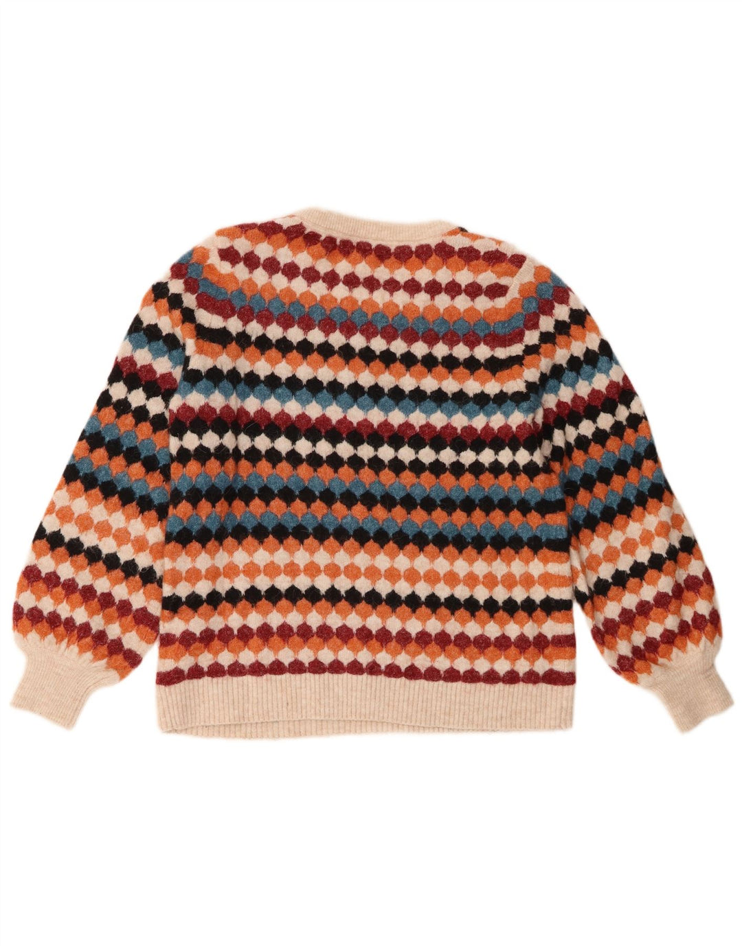 Fat Face Jersey de Cuello Redondo para Mujer UK 10 Small Multicolor