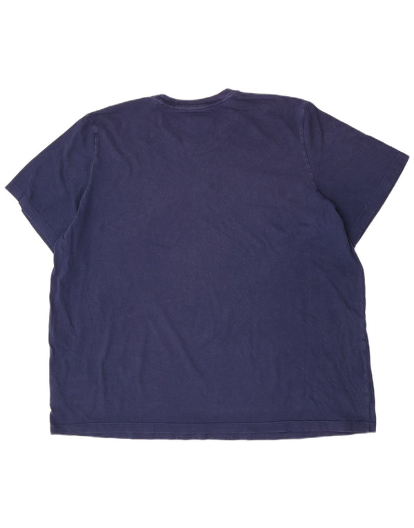 Adidas Camiseta Hombre Top 3XL Azul Marino Algodón