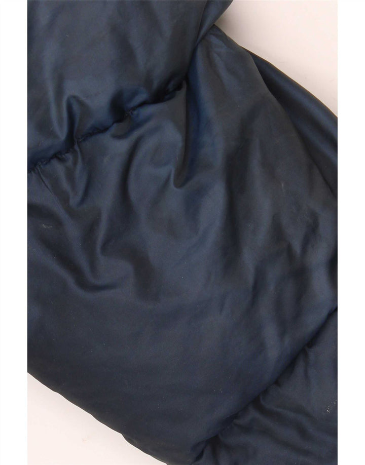 Sergio Tacchini Chaqueta acolchada con capucha para hombre UK 40 Large Poliamida azul marino