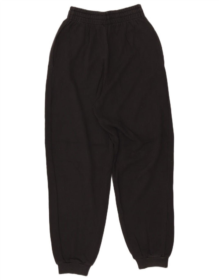 ADIDAS Pantalones de chándal gráficos para mujer Joggers UK 4/6 XS Algodón negro