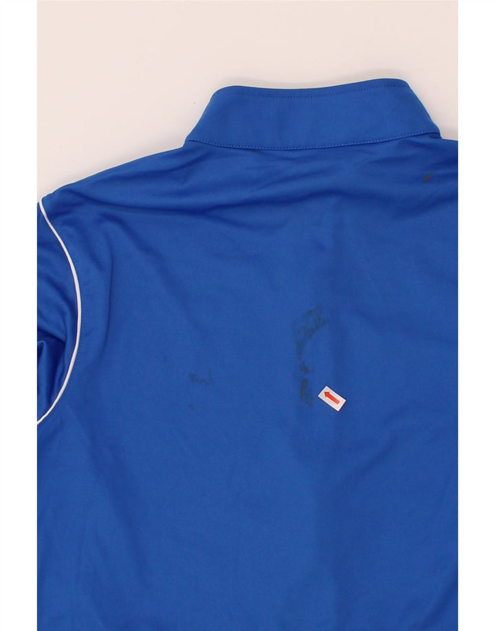 NIKE Mens Dri Fit Graphic Tracksuit Top Jacket Medium Blue Polyester Vintage Nike and Second-Hand Nike from Messina Hembry 