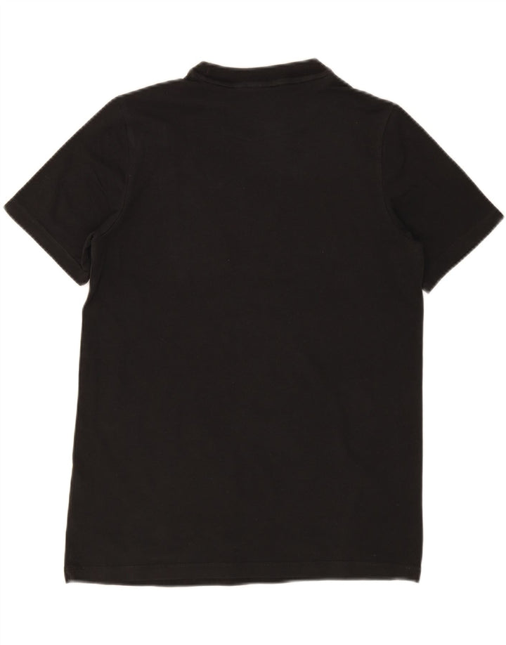 ADIDAS Womens Graphic T-Shirt Top UK 14 Medium Black Vintage Adidas and Second-Hand Adidas from Messina Hembry 
