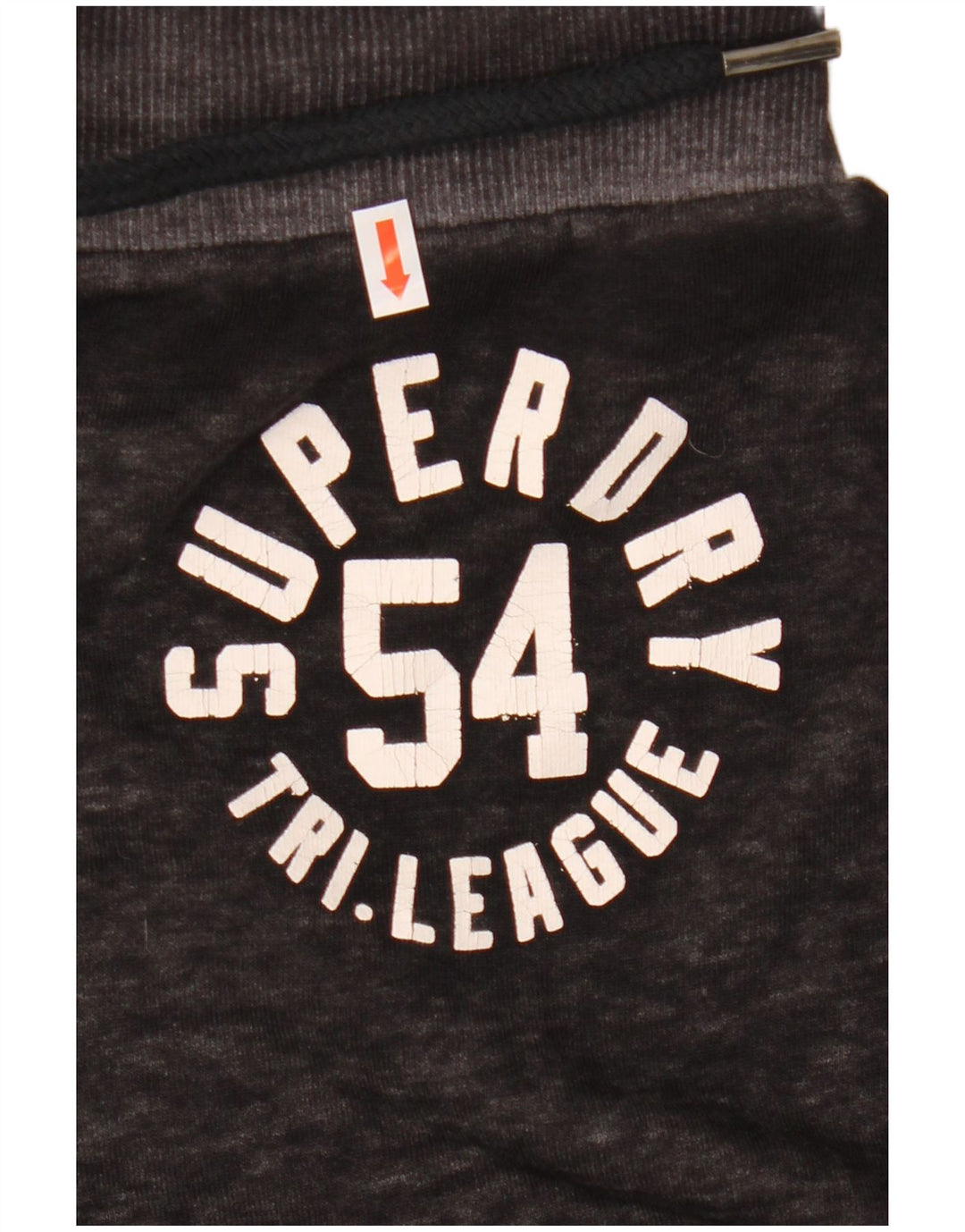 Superdry Minifalda Gráfica Mediana W30 De Algodón Moteado Negro