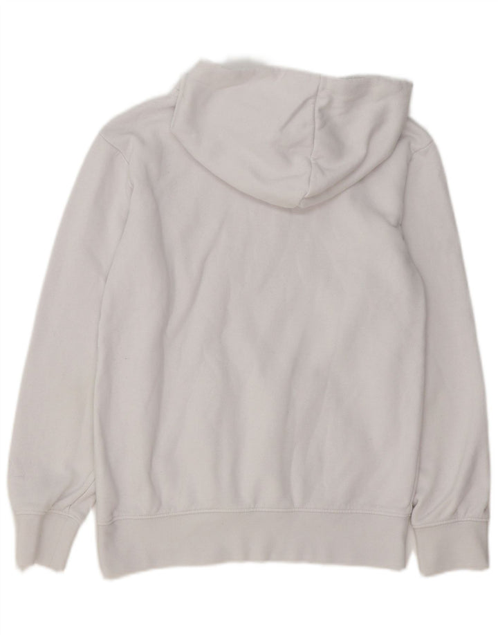 JORDAN Sudadera con capucha para niños 12-13 años Grande Blanco Algodón