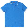 Polo Carrera Hombre XL Algodón Azul