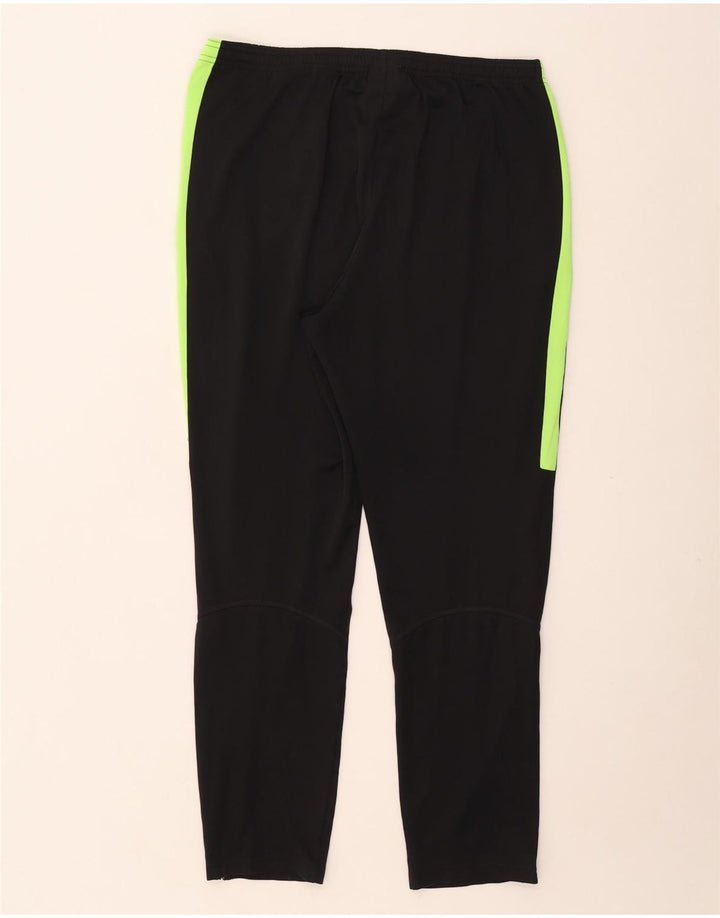 NIKE Pantalón de chándal Dri Fit para hombre, tamaño grande, color negro, poliéster