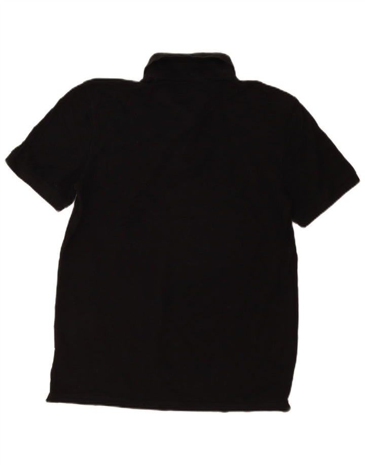Polo Hugo Boss Hombre Algodón Negro Medio