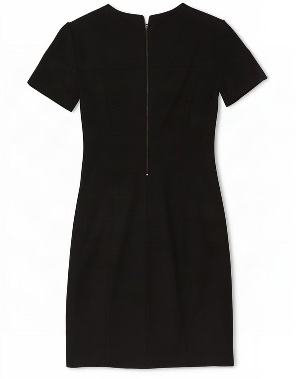 Trussardi Vestido tubo para mujer UK 40 Small Negro