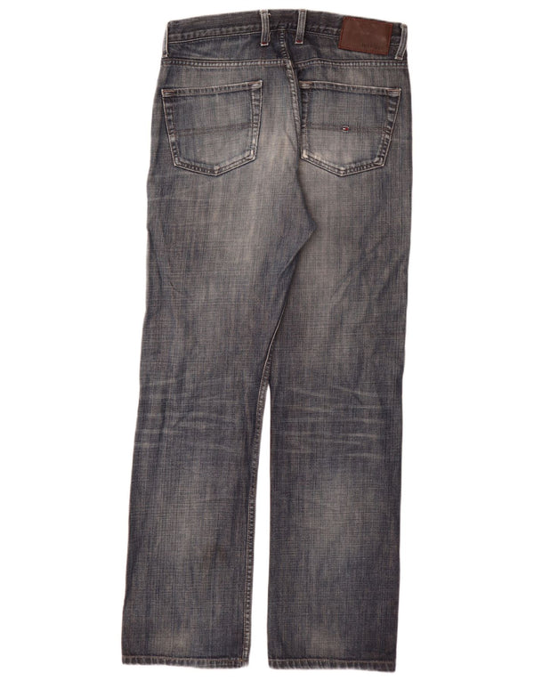 Tommy Hilfiger Vaqueros rectos para hombre W33 L34 Azul