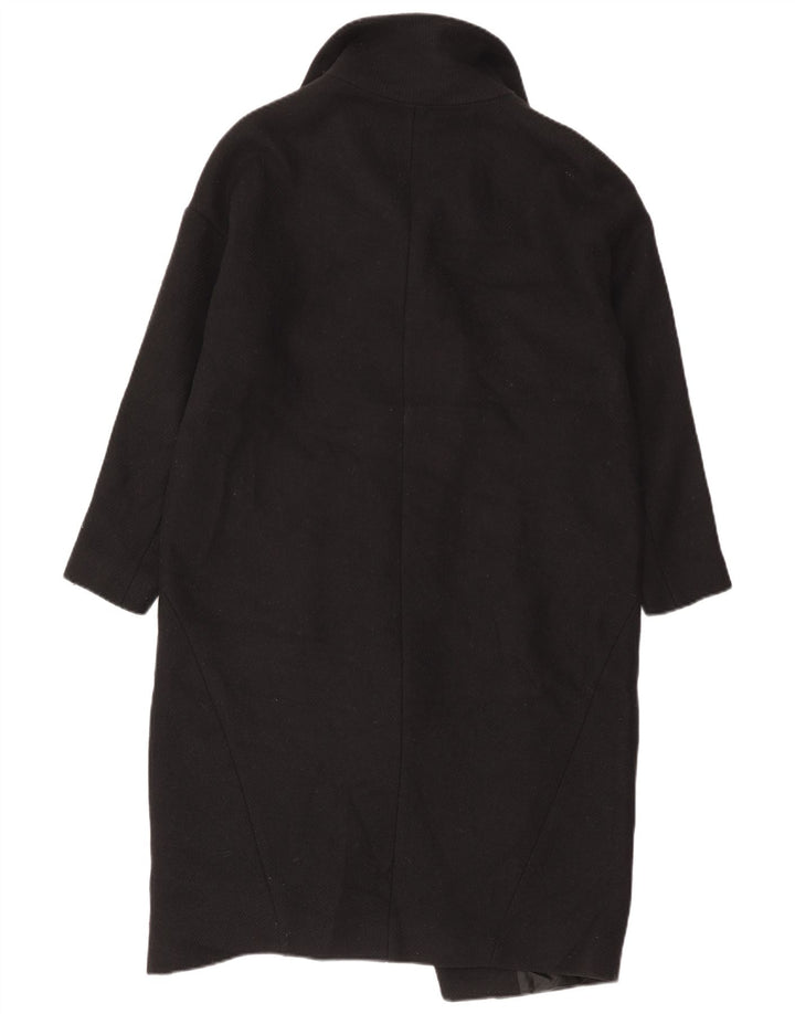Zara Mujer Abrigo Extragrande UK 6 XS Negro