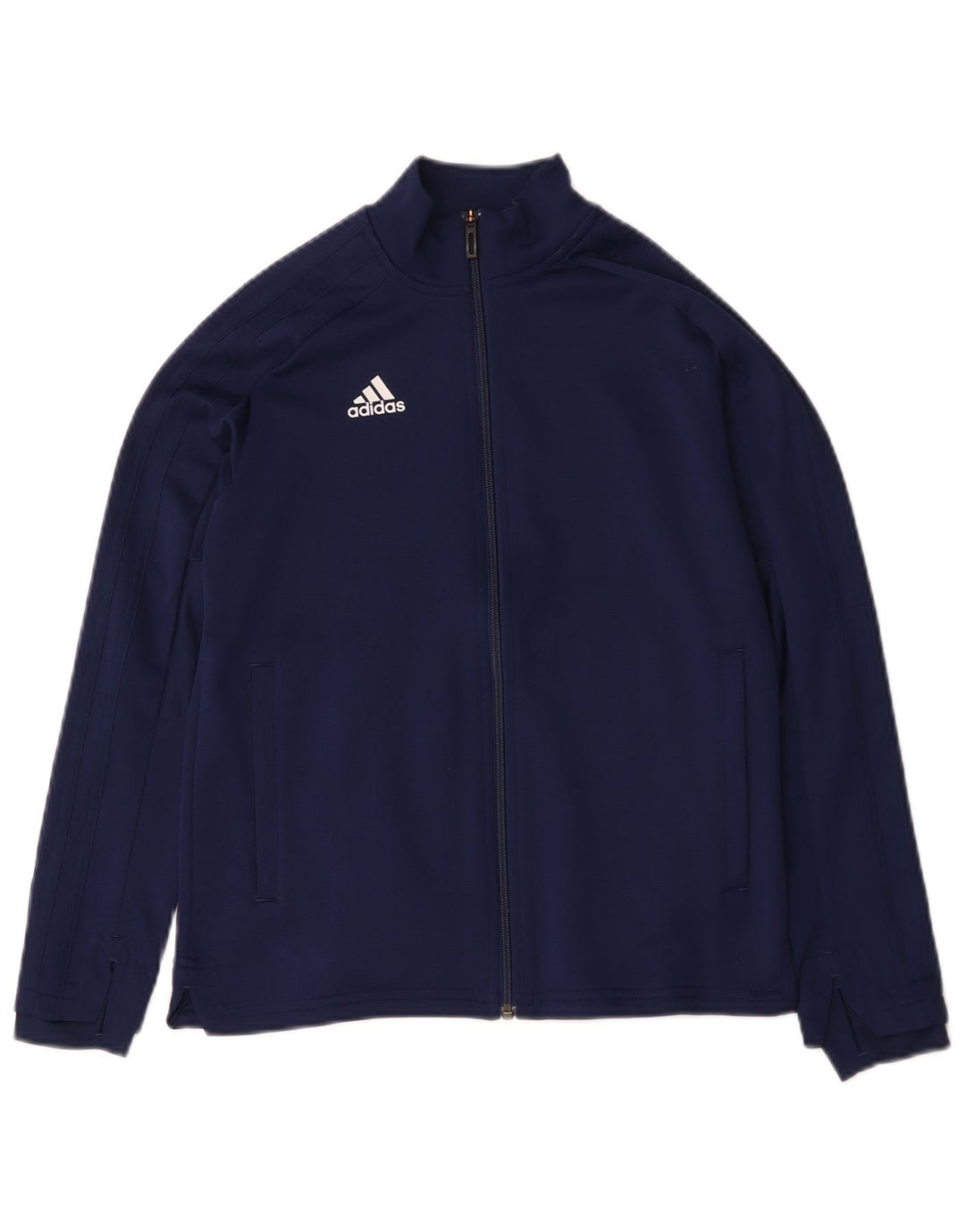 Adidas Chaqueta Chándal Niño 11-12 Años Azul Marino Poliéster