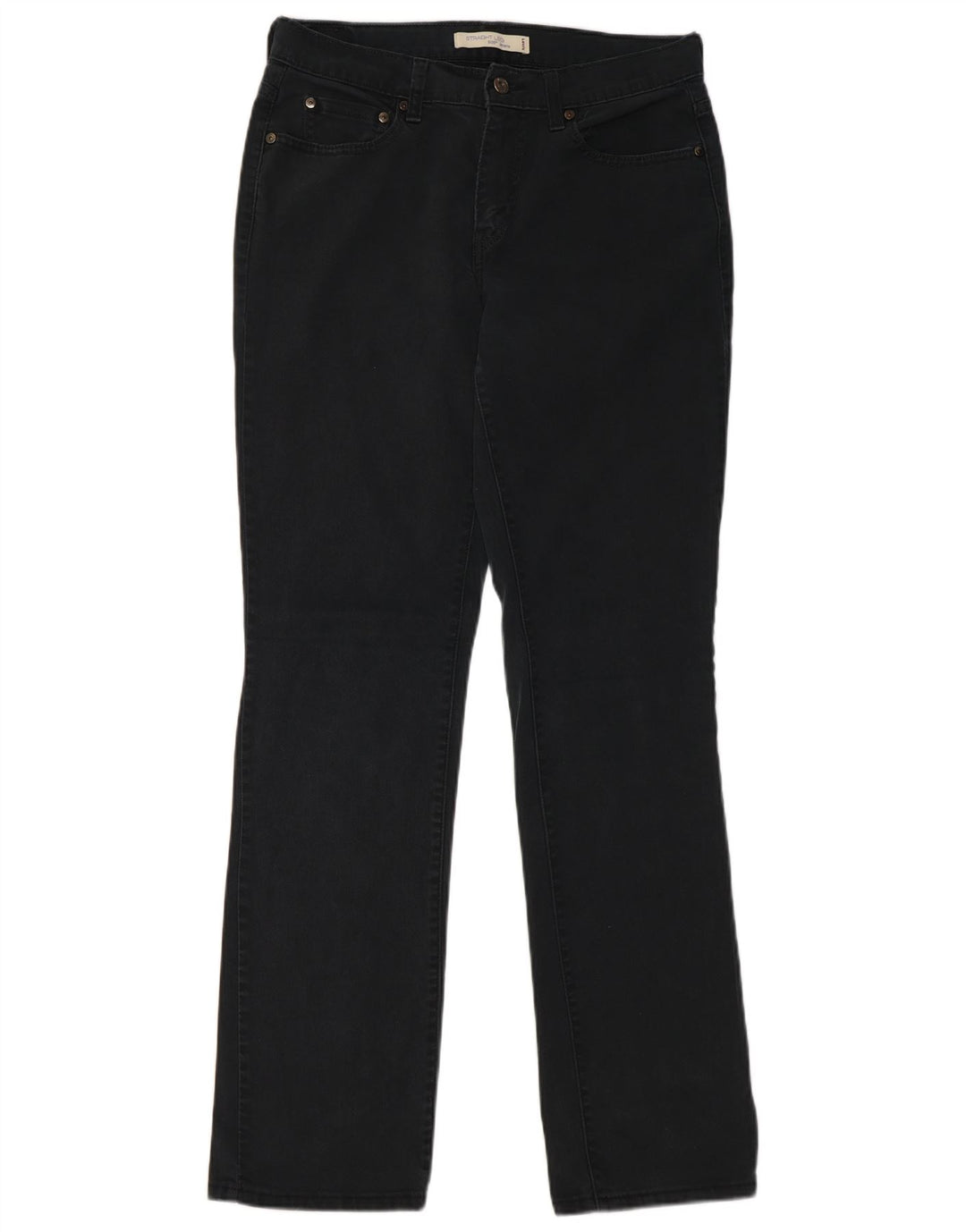 Levi's Jeans rectos 505 para mujer US 8 Medium W30 L32 Azul marino Algodón