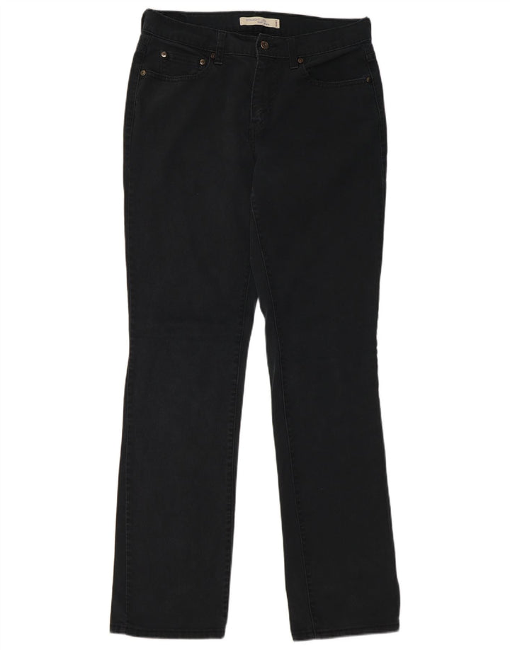 Levi's Jeans rectos 505 para mujer US 8 Medium W30 L32 Azul marino Algodón