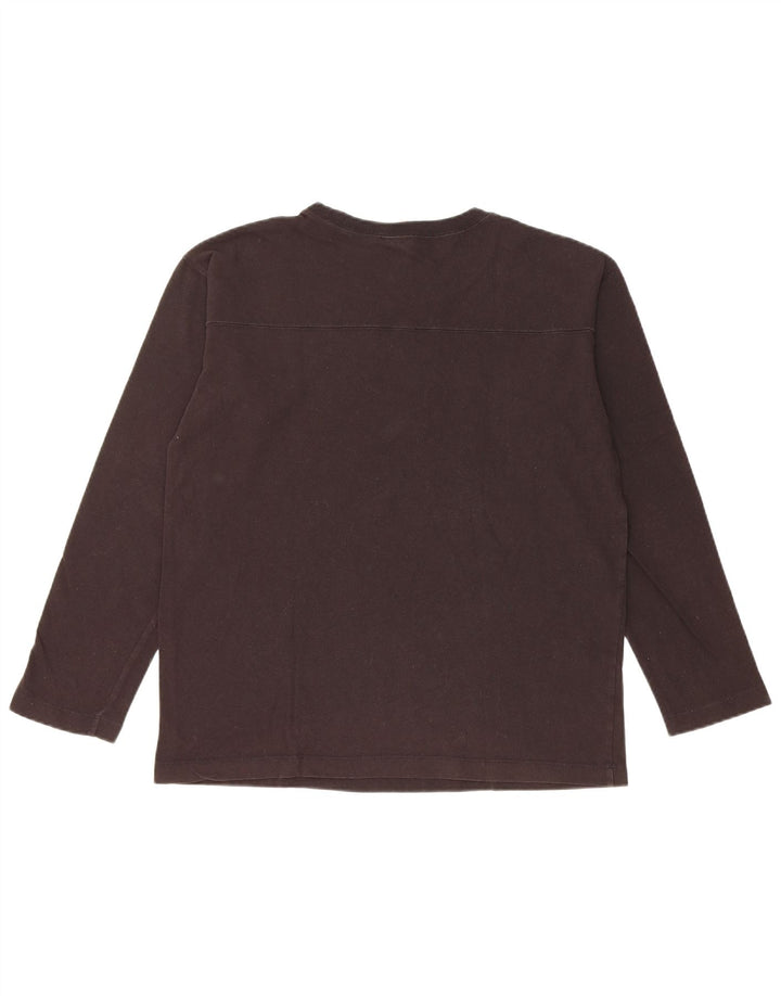 Champion Hombre Camiseta Manga Larga XS Negro