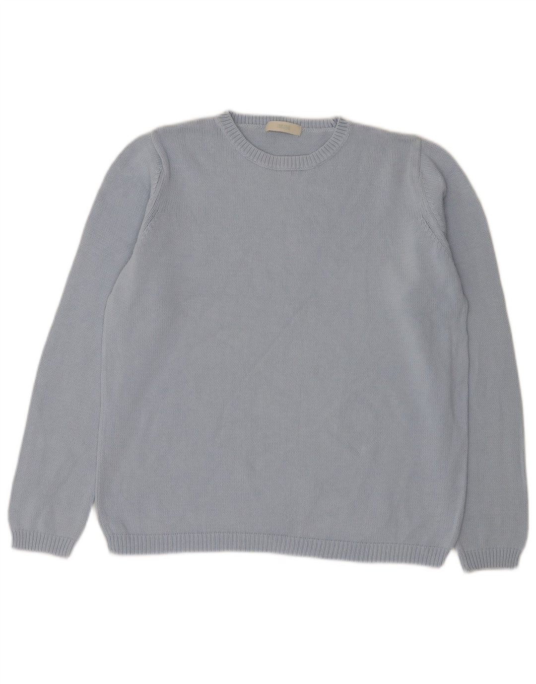 Marks & Spencer Jersey con Cuello Redondo para Hombre Azul Medio