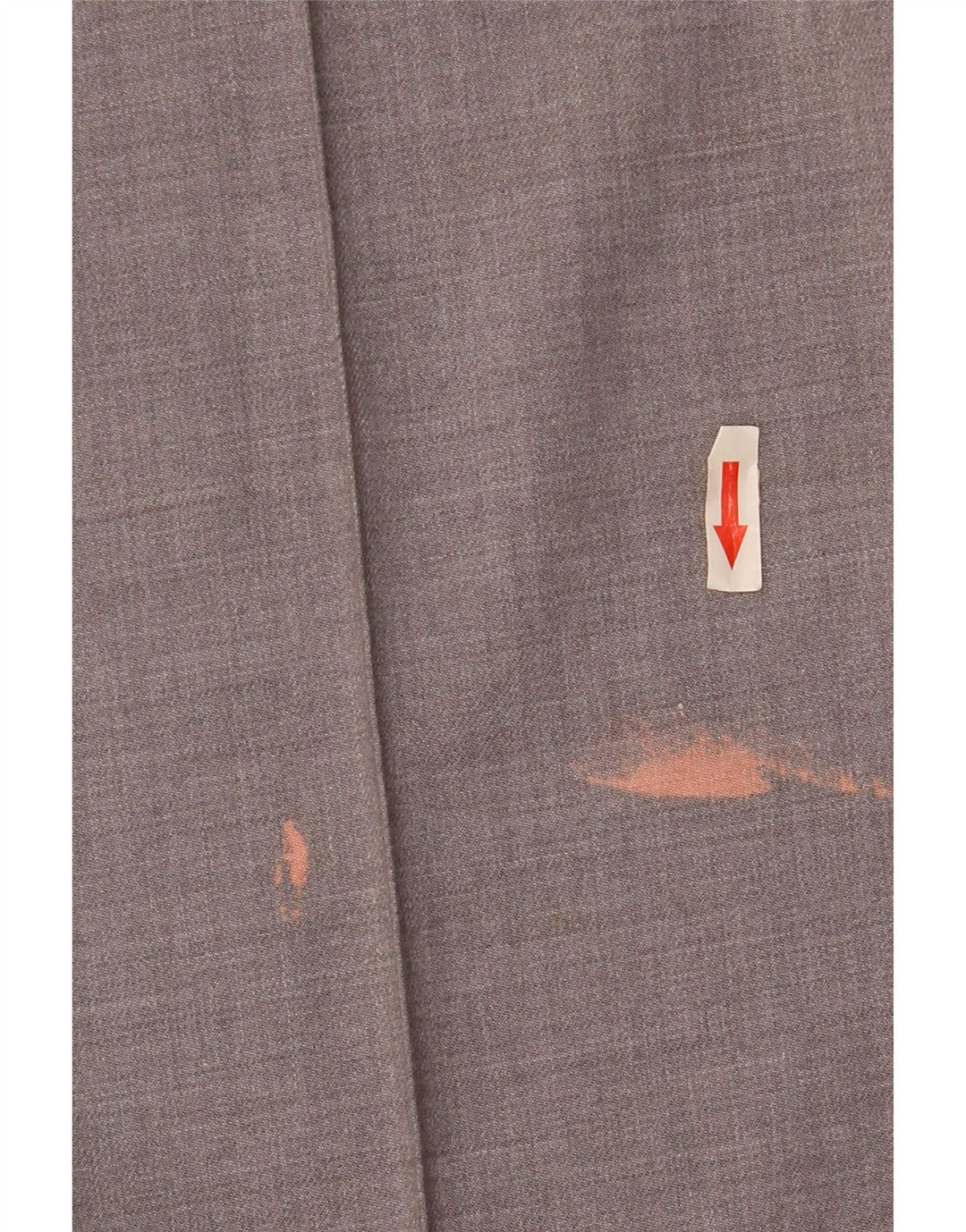 Zara Mujer Pantalón Chino Tapered Mediano W28 L26 Poliéster Gris