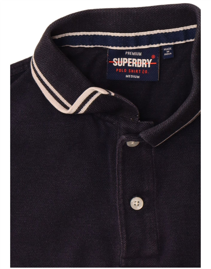 Polo Superdry Hombre Azul Marino Mediano