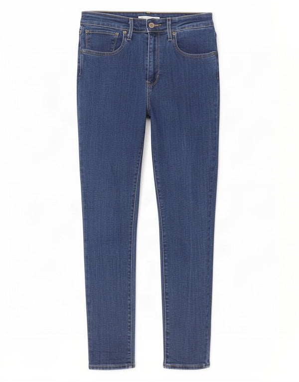 Levi's Vaqueros pitillo de talle alto 721 para mujer W30 L30 Algodón azul marino
