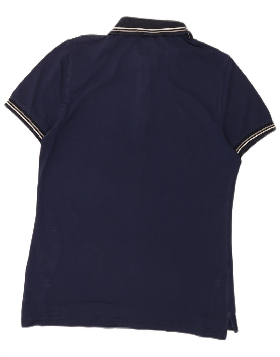 MASSIMO DUTTI Polo Regular Fit Hombre Azul Marino Medio