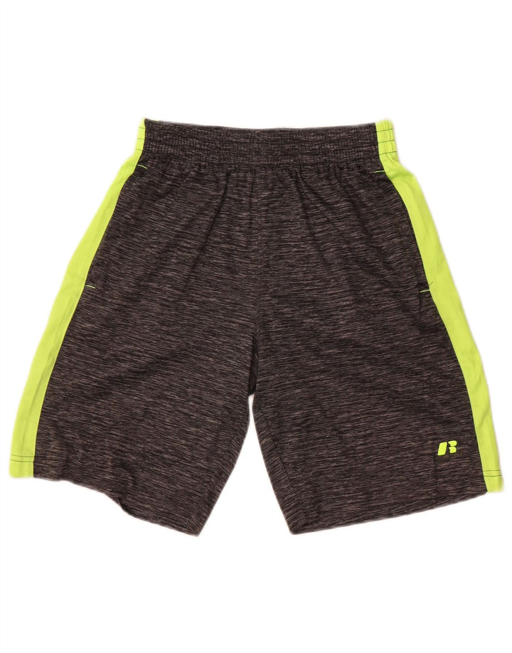 Russell Athletic Pantalones cortos deportivos para niños 10-11 años Gris medio Colorblock