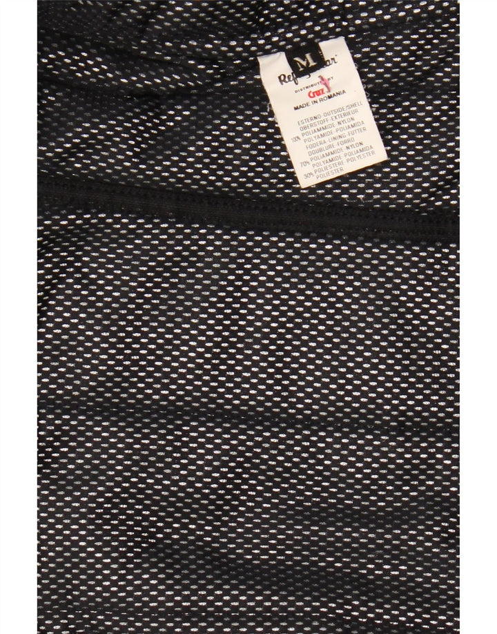 Refrigiwear Chaqueta motera para mujer UK 12 Medium Black Nylon