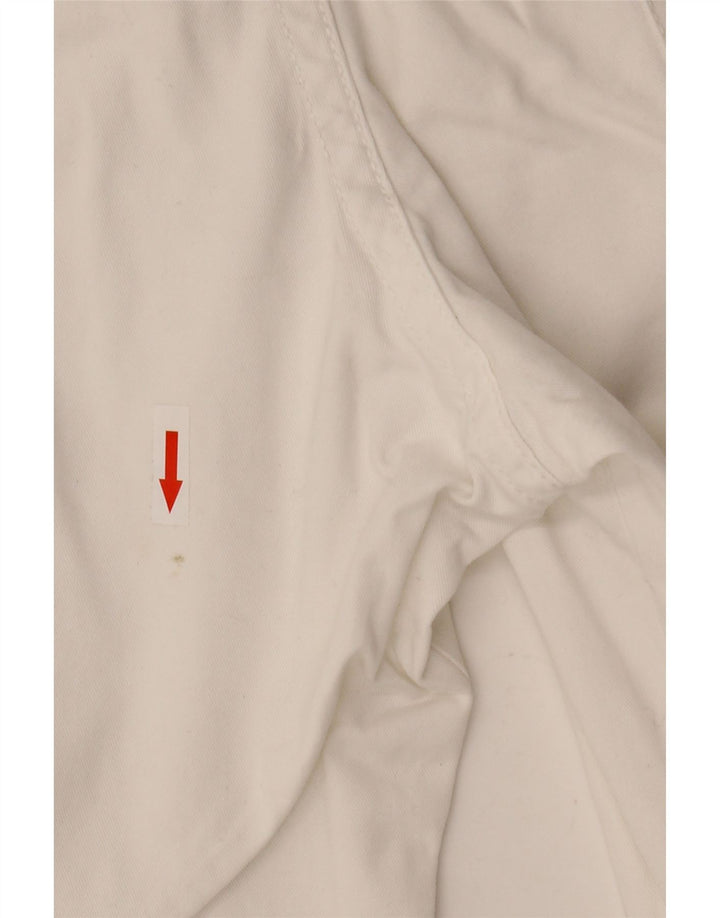 French Connection Pantalones cortos tipo cargo para hombre W36 Algodón blanco grande