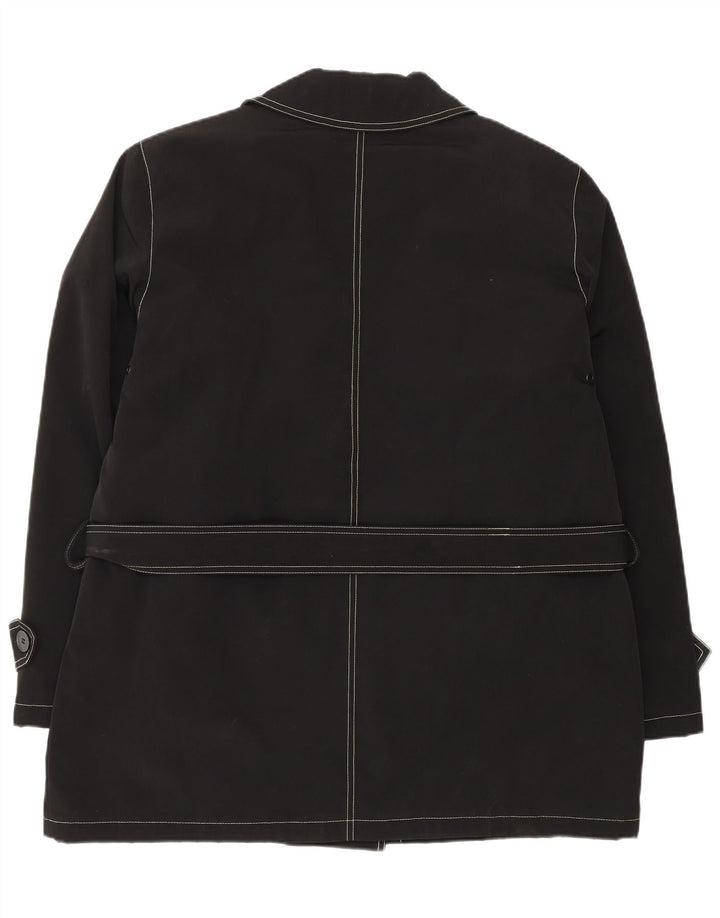 Esprit Mujer Sherpa Chaquetón UK 40 XL Poliéster Negro