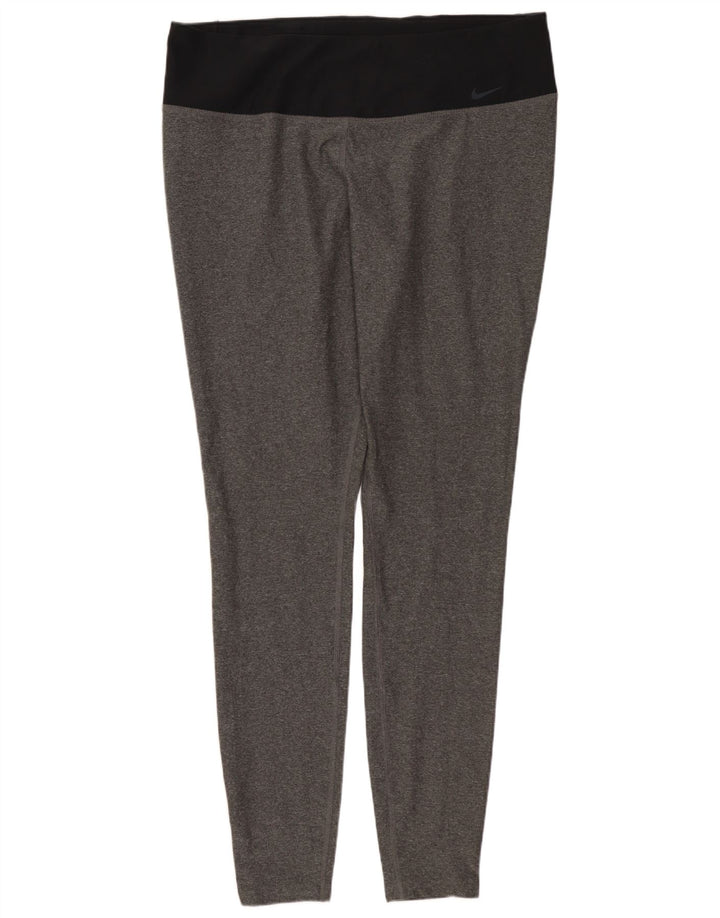 Leggings NIKE Dri Fit para mujer ES 40 XL Poliéster gris