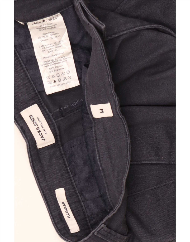 Jack & Jones Mujer Regular Fit Chino Shorts Medium W30 Azul Marino Algodón