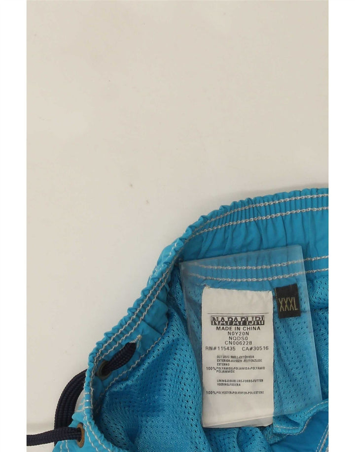 Napapijri Bañador Hombre 3XL Azul Poliamida