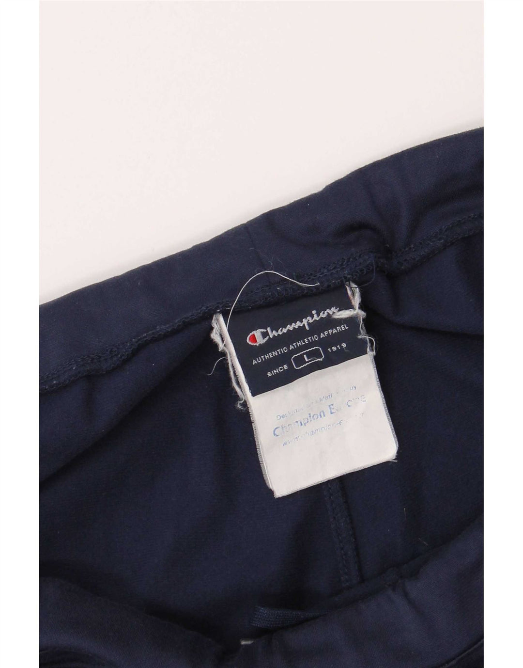 Champion Pantalón De Chándal Para Hombre Grande Azul Marino Poliéster