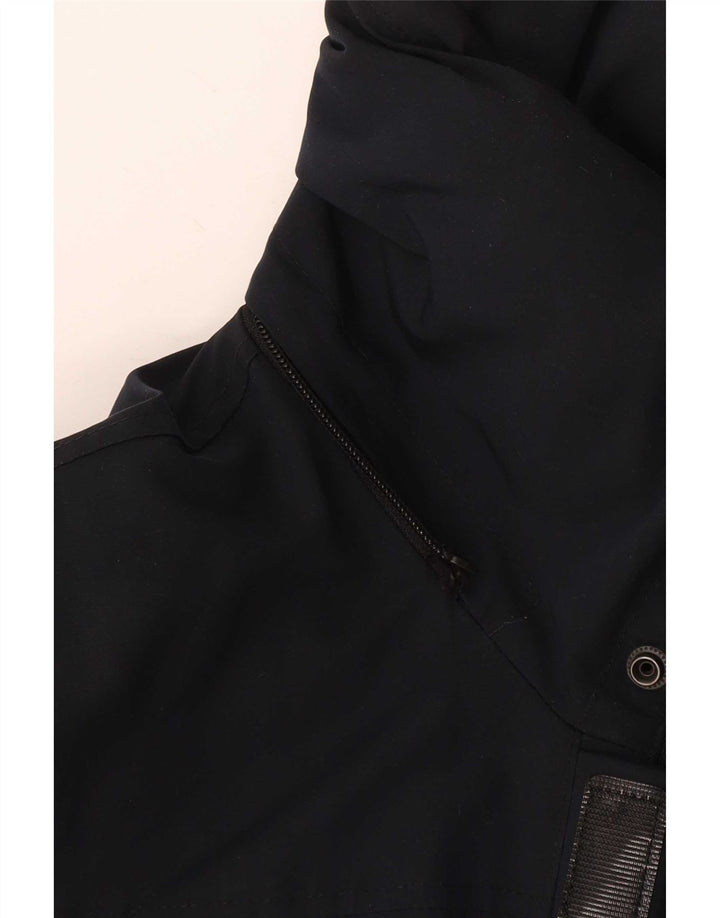 Superdry Abrigo cortavientos para hombre UK 36 Small Azul marino